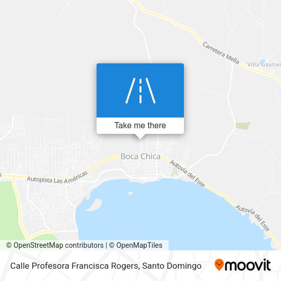 Calle Profesora Francisca Rogers map