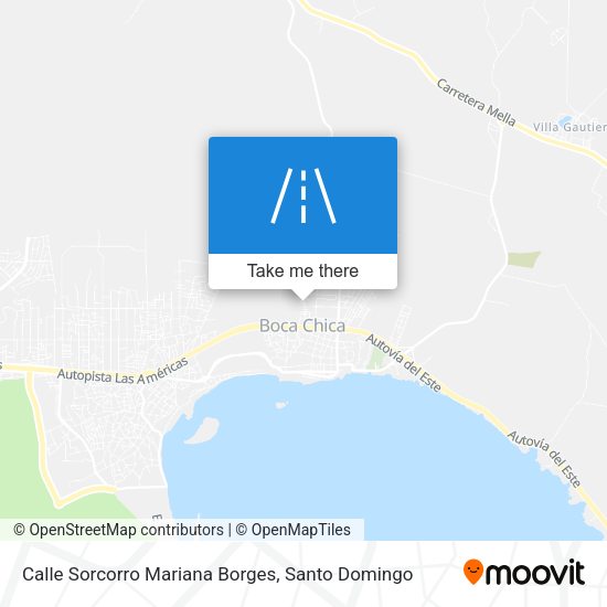 Calle Sorcorro Mariana Borges map