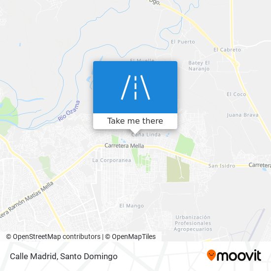 Calle Madrid map