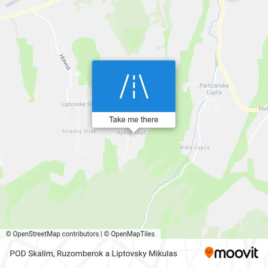 POD Skalím map