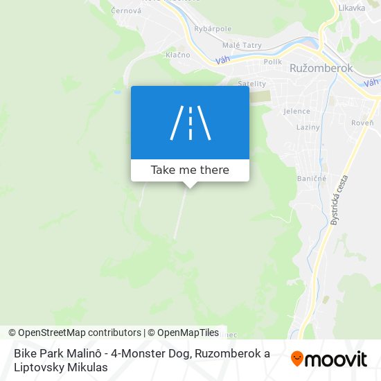 Bike Park Malinô - 4-Monster Dog map