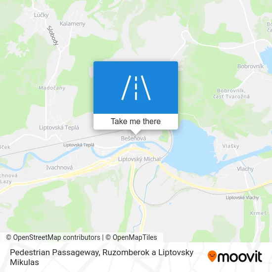 Pedestrian Passageway map