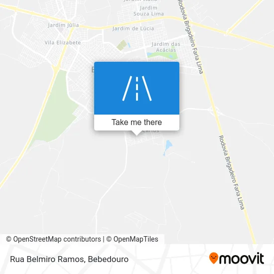 Rua Belmiro Ramos map