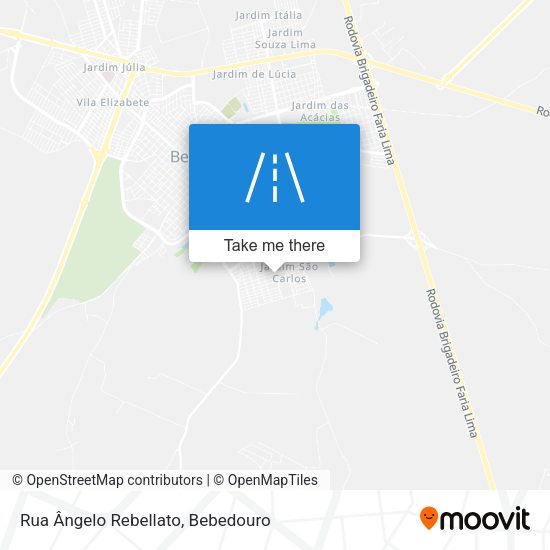 Rua Ângelo Rebellato map