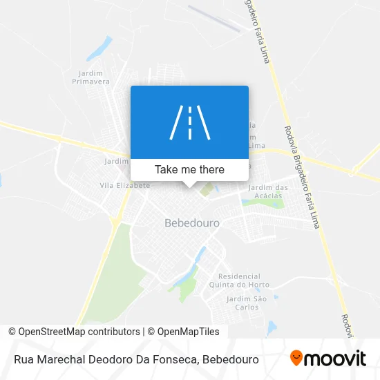 Rua Marechal Deodoro Da Fonseca map