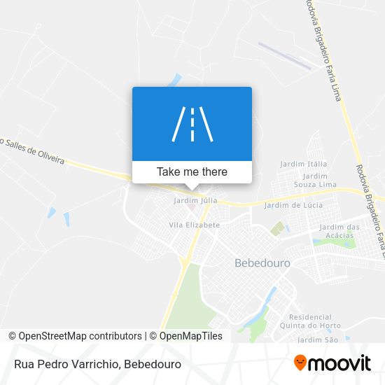 Rua Pedro Varrichio map