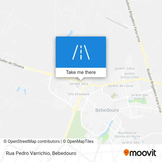 Rua Pedro Varrichio map