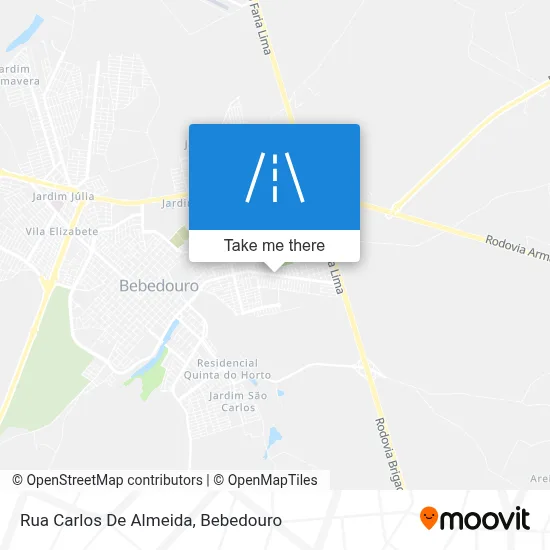 Rua Carlos De Almeida map
