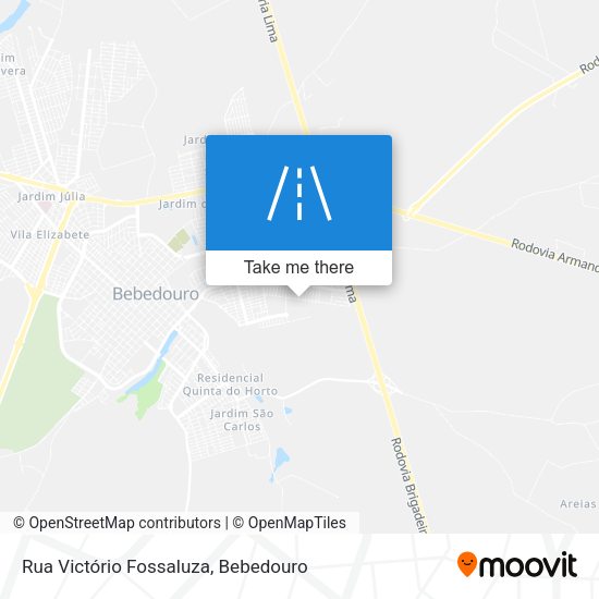 Rua Victório Fossaluza map