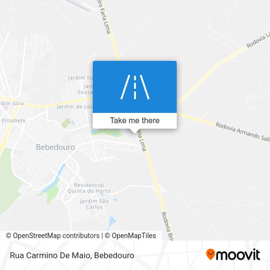 Rua Carmino De Maio map
