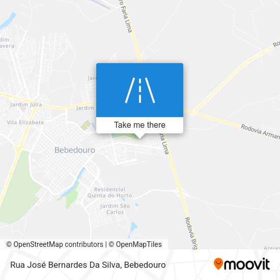 Rua José Bernardes Da Silva map