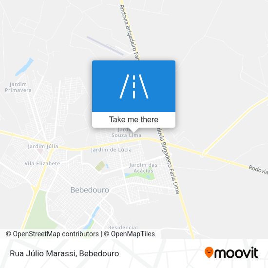 Rua Júlio Marassi map