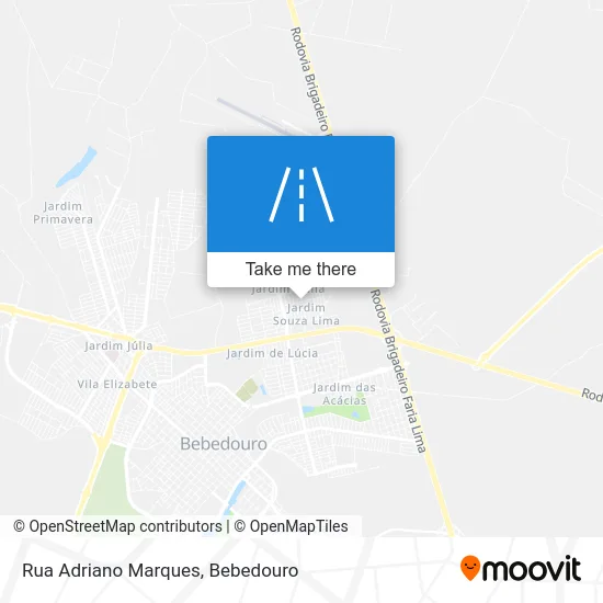 Rua Adriano Marques map