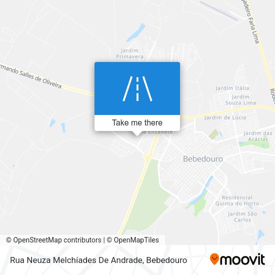 Rua Neuza Melchíades De Andrade map