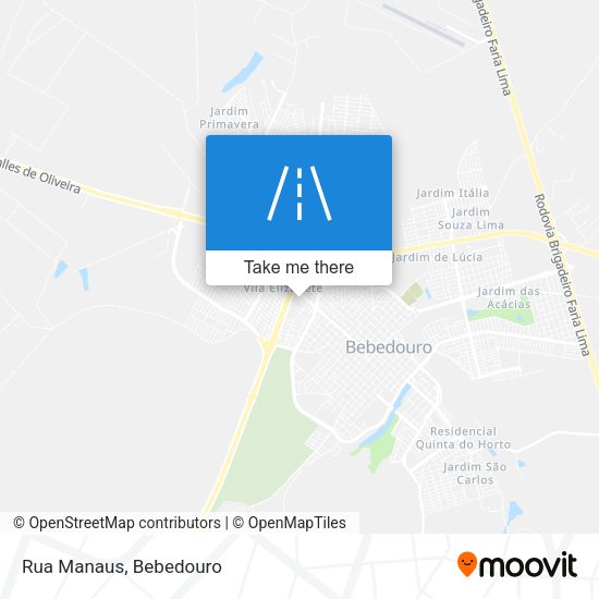 Rua Manaus map