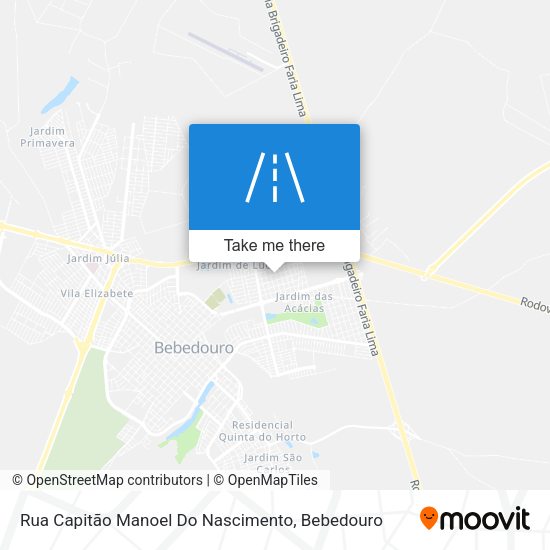 Rua Capitão Manoel Do Nascimento map