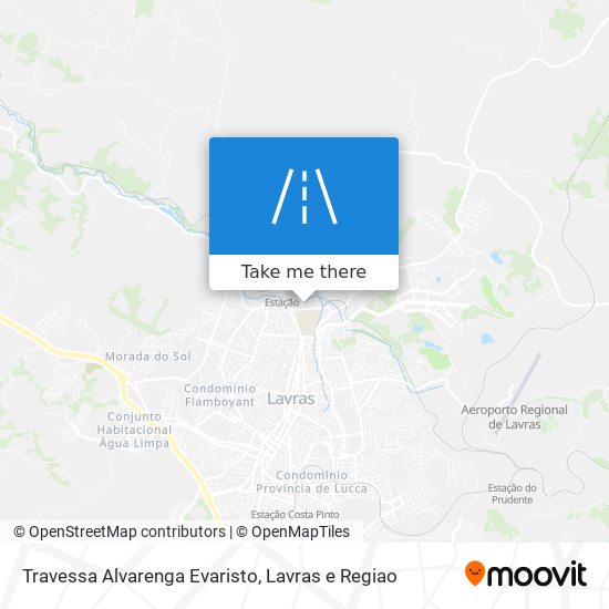 Travessa Alvarenga Evaristo map