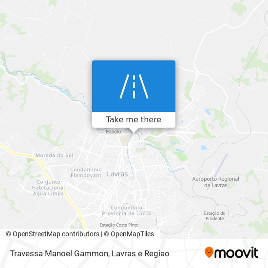 Travessa Manoel Gammon map