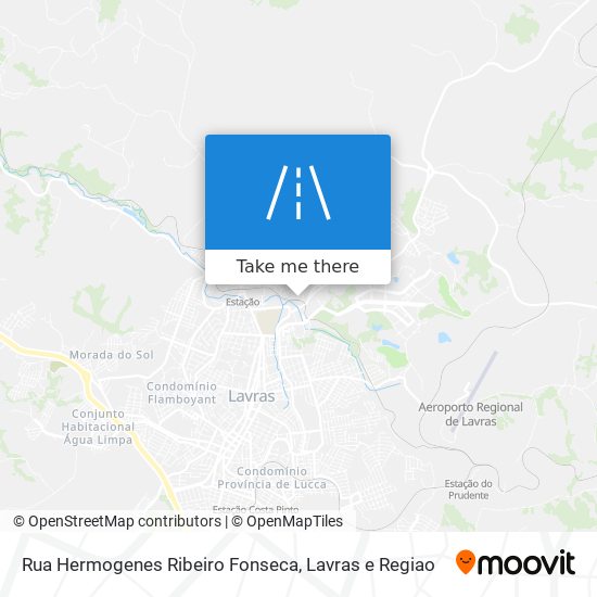 Rua Hermogenes Ribeiro Fonseca map