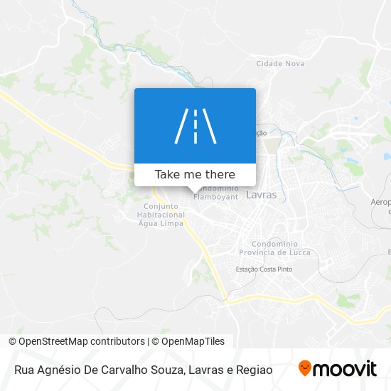 Rua Agnésio De Carvalho Souza map