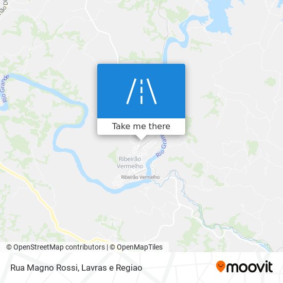 Mapa Rua Magno Rossi