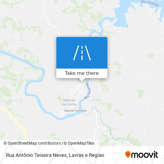 Rua Antônio Teixeira Neves map