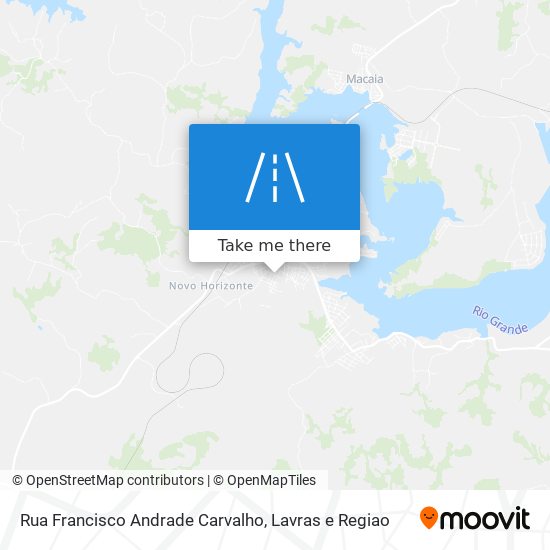 Rua Francisco Andrade Carvalho map