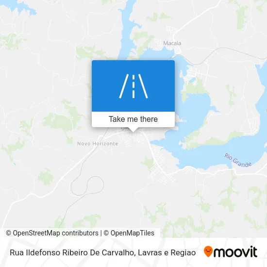 Rua Ildefonso Ribeiro De Carvalho map