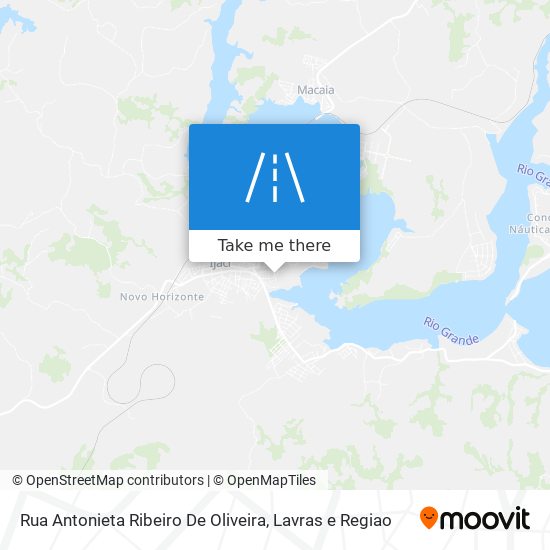 Rua Antonieta Ribeiro De Oliveira map