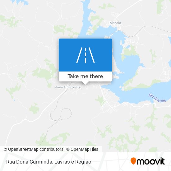 Rua Dona Carminda map