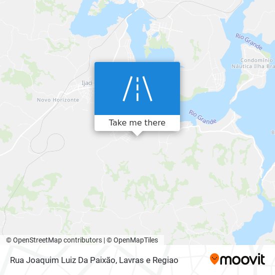 Mapa Rua Joaquim Luiz Da Paixão