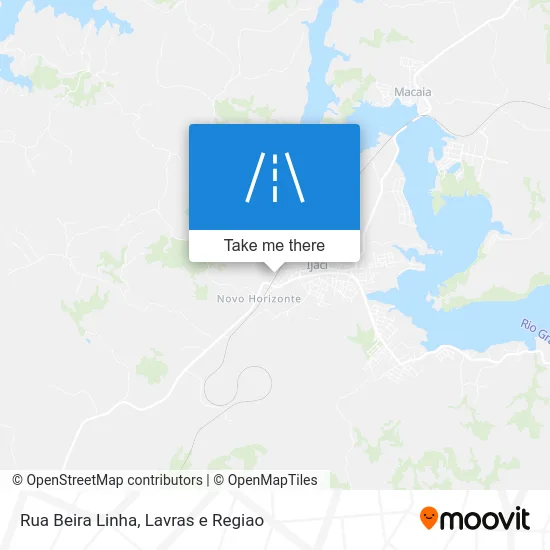 Rua Beira Linha map
