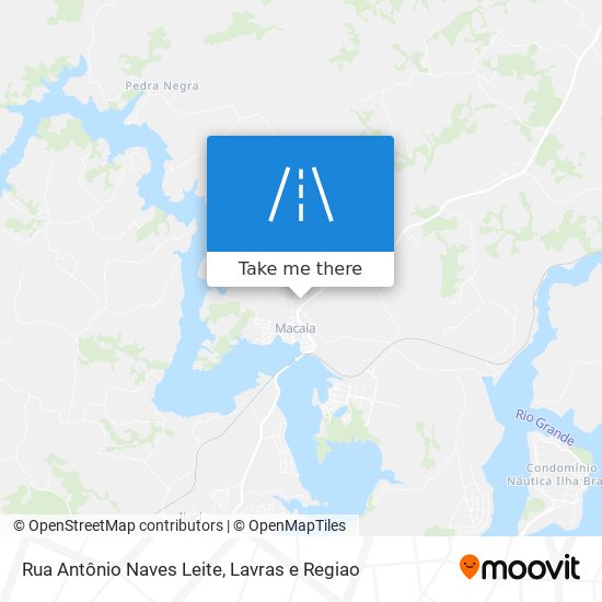 Mapa Rua Antônio Naves Leite