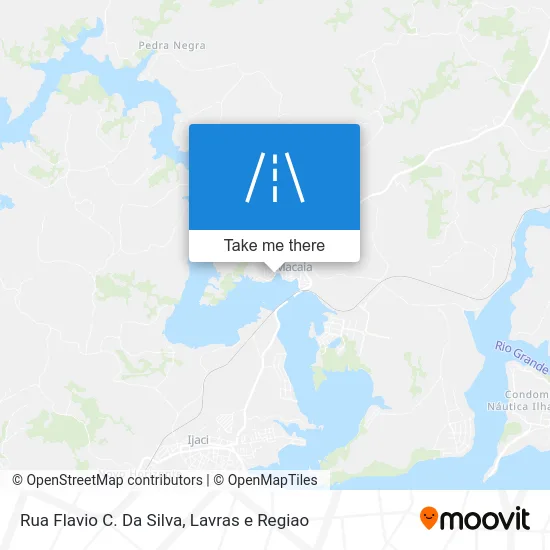 Rua Flavio C. Da Silva map