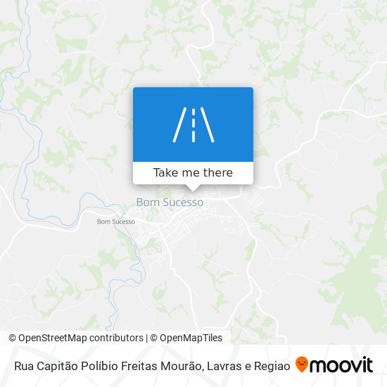 Rua Capitão Políbio Freitas Mourão map