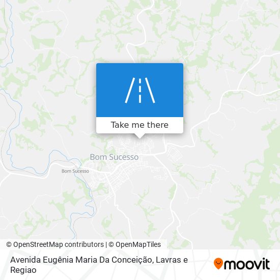 Mapa Avenida Eugênia Maria Da Conceição