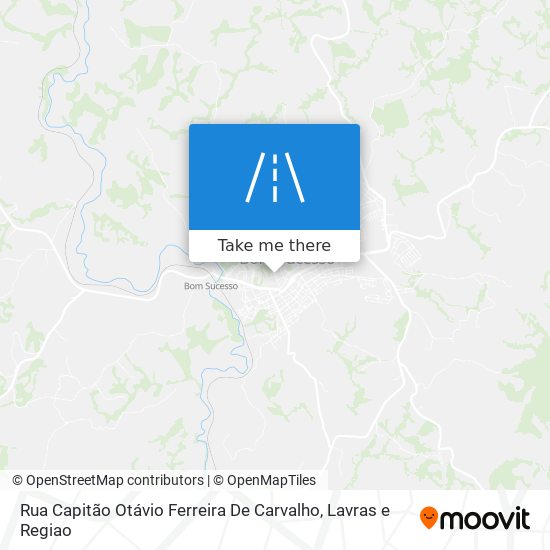 Rua Capitão Otávio Ferreira De Carvalho map