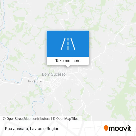 Rua Jussara map
