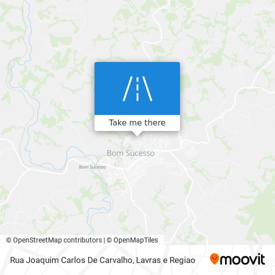 Mapa Rua Joaquim Carlos De Carvalho