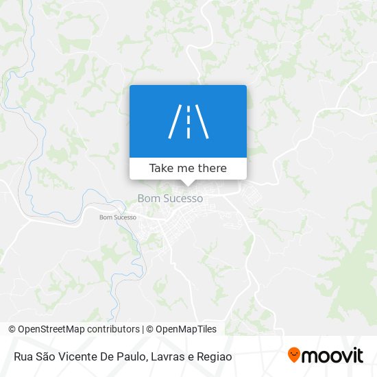 Rua São Vicente De Paulo map