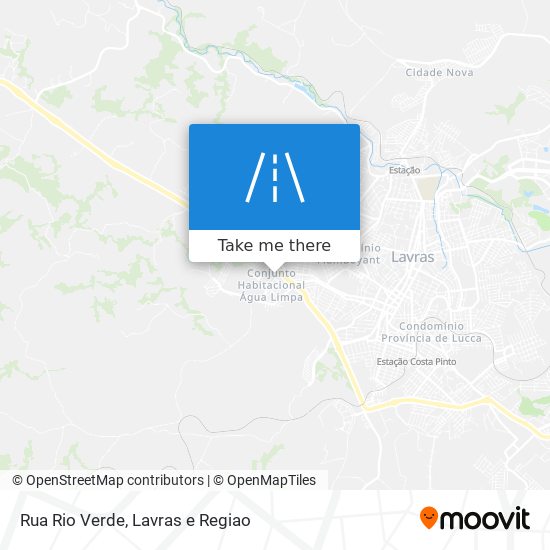 Rua Rio Verde map