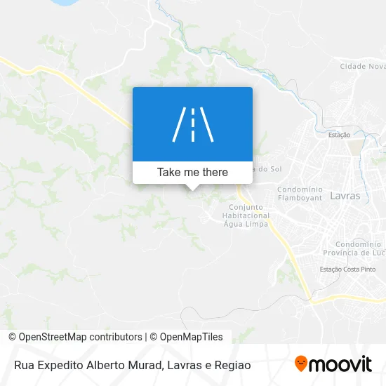 Rua Expedito Alberto Murad map