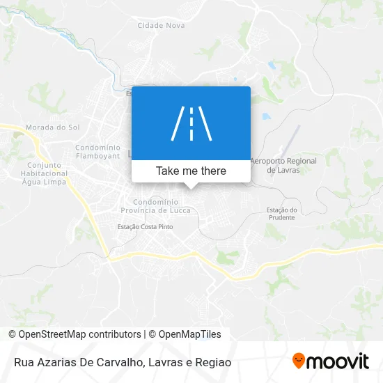 Rua Azarias De Carvalho map
