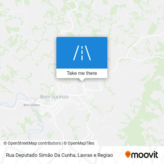 Rua Deputado Simão Da Cunha map