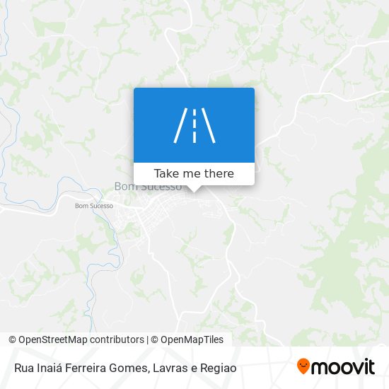 Rua Inaiá Ferreira Gomes map