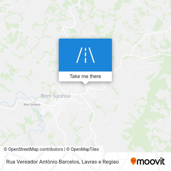 Rua Vereador Antônio Barcelos map