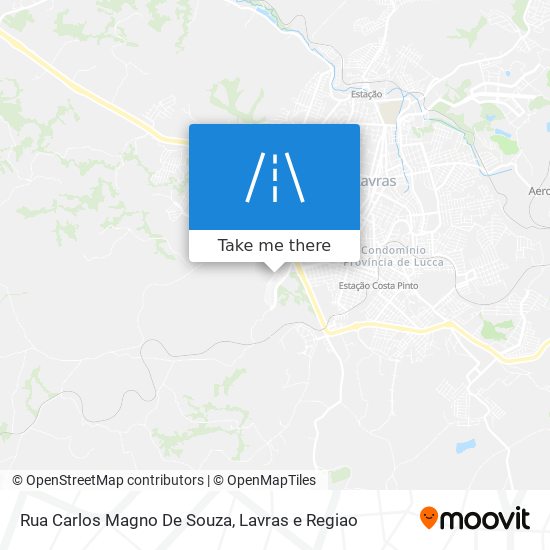 Rua Carlos Magno De Souza map