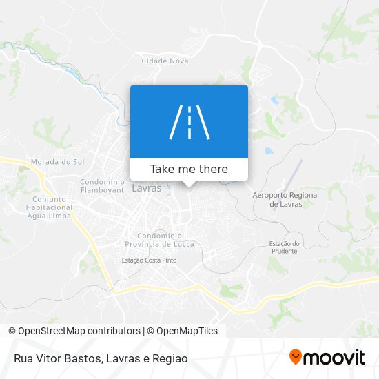 Rua Vitor Bastos map