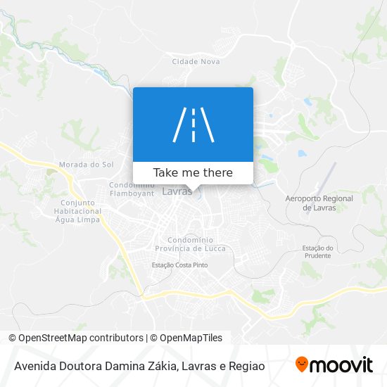 Avenida Doutora Damina Zákia map