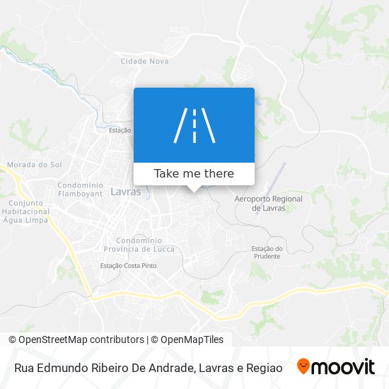 Mapa Rua Edmundo Ribeiro De Andrade